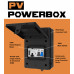 *PV POWERBOX - IP65 Black Metal Solar / EV Consumer Unit with Import/Export Meter, RCBO and SPD